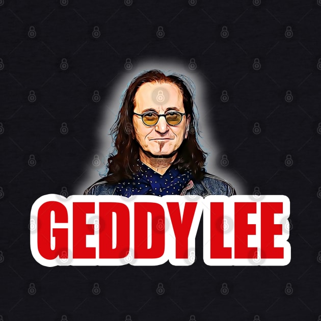 Rush's Geddy Lee by RetroZest